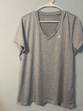 Under Armour Heather Grey Performance Tee